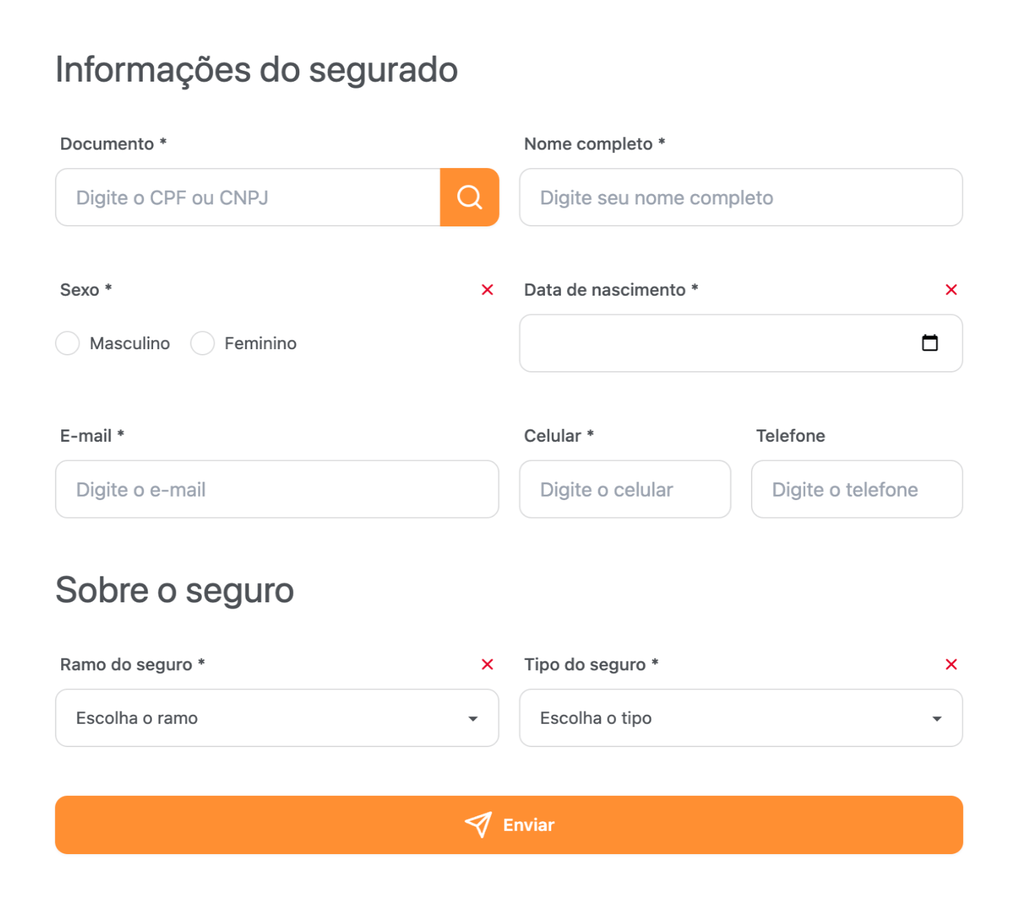 Nimble Lite - Venda de Seguros Online